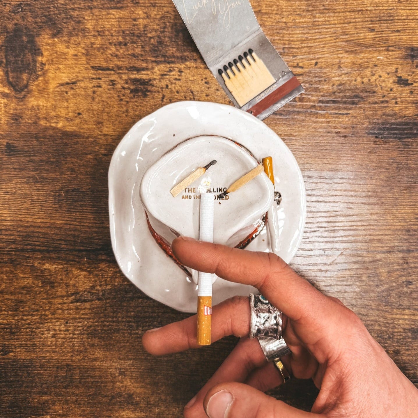 ''Keith'' Hat Ashtray