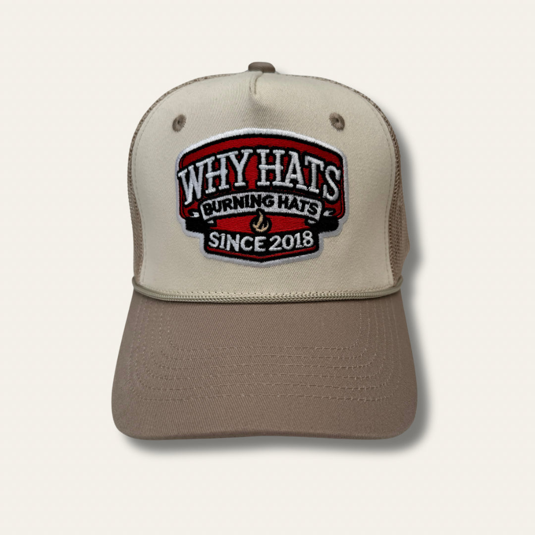 “Quarter” Trucker Cap