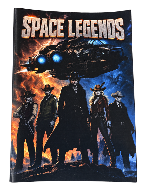 Space Legends Comic — Cover