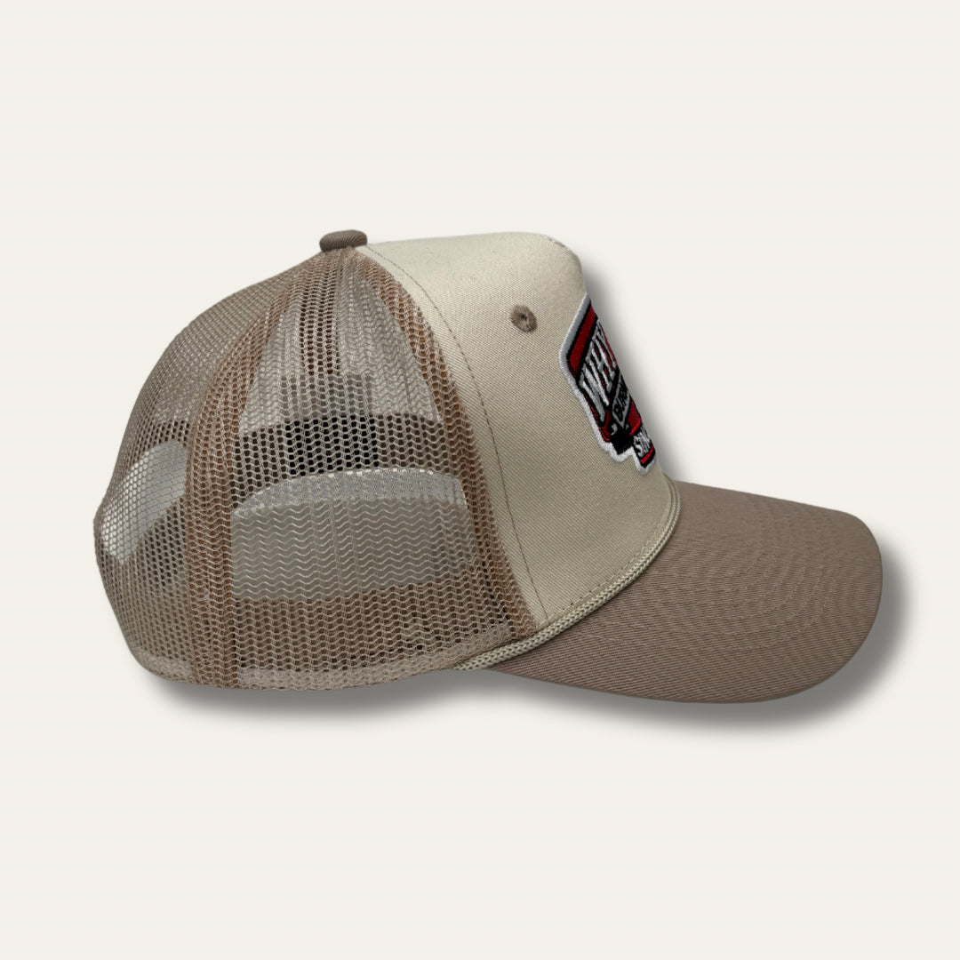 “Quarter” Trucker Cap