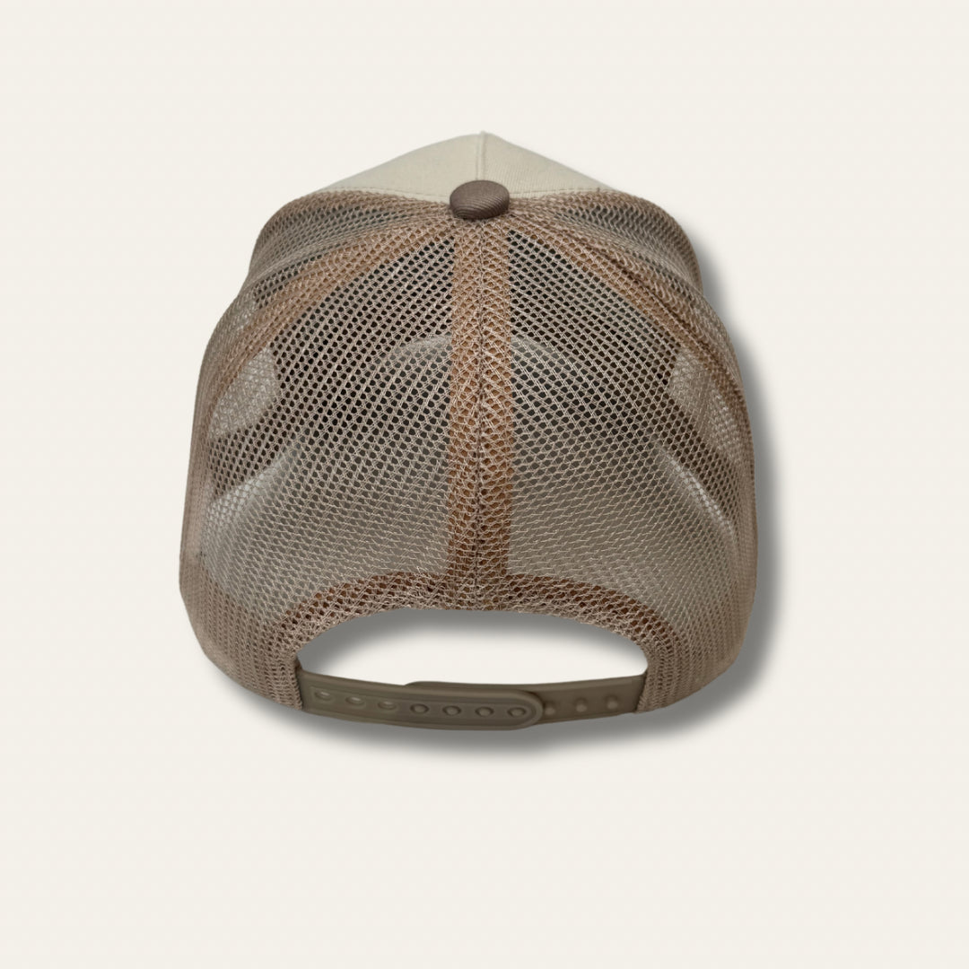 “Quarter” Trucker Cap