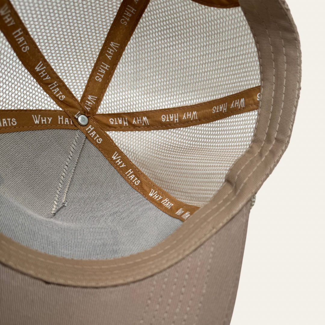 “Quarter” Trucker Cap