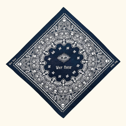 ''Paisley Skull'' Bandana
