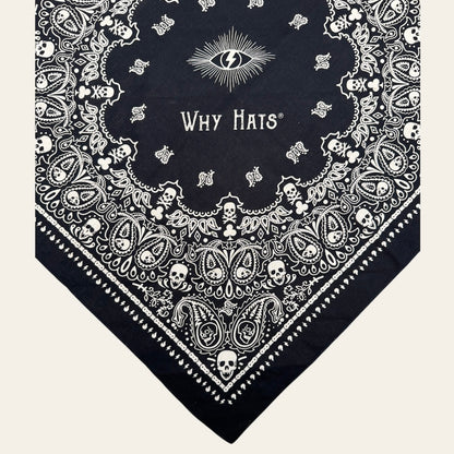 ''Paisley Skull'' Bandana