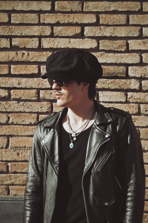 Bronson Black Wool