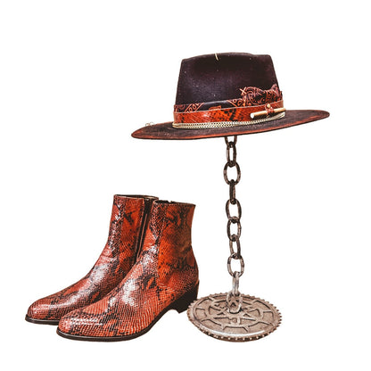 ''Vicious Circles'' Chelsea Boots